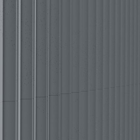 Płyta betonowa na ścianę 3D PB65 1350x480x32, antracytowy B08, beton architektoniczny