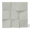 Płyta betonowa na ścianę 3D PB15 600x600x40, pistacjowy CL08, beton architektoniczny