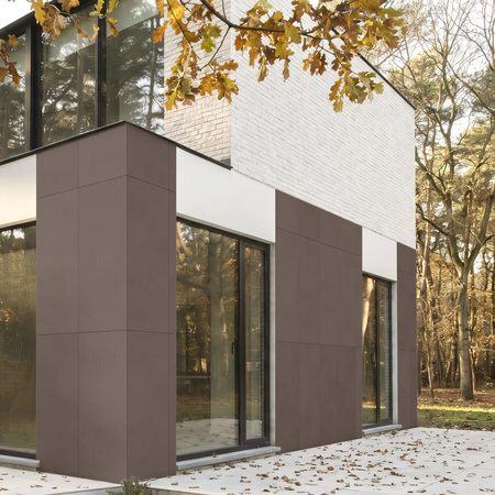 Płyta betonowa na ścianę 3D PB37 1350x600x12, czekoladowy CL02, beton architektoniczny