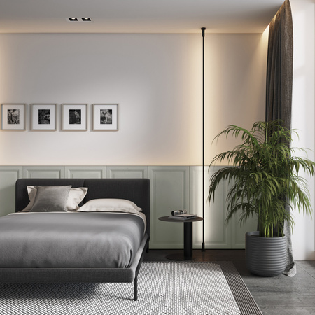 Płyta betonowa na ścianę 3D PB33A 1200x600x30, pistacjowy CL08; wzór A, beton architektoniczny