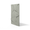 Płyta betonowa na ścianę 3D PB05C 1200x600x48, zgaszona zieleń CL09, wzór C, beton architektoniczny