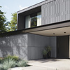 Płyta betonowa na ścianę 3D PB13 1200x600x40, szary S96, beton architektoniczny