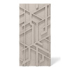 Płyta betonowa na ścianę 3D PB27 1200x600x35, kaszmirowy CL04, beton architektoniczny