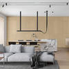 Płyta betonowa na ścianę 3D PB57 1350x460x30, miodowy CL03, beton architektoniczny