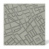 Płyta betonowa na ścianę 3D PB71F 600x600x22, zgaszona zieleń CL09; wzór F, beton architektoniczny