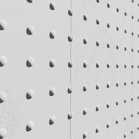 Płyta betonowa na ścianę 3D PB55 1350x600x15, jasnoszary S50, beton architektoniczny