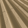 Płyta betonowa na ścianę 3D PB39 1350x490x30, miodowy CL03, beton architektoniczny