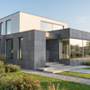 Płyta betonowa na ścianę 2D PA15 800x400x10, antracytowy B08, beton architektoniczny