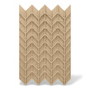 Płyta betonowa na ścianę 3D PB49 935x600x25, miodowy CL03, beton architektoniczny