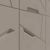 Płyta betonowa na ścianę 3D PB18 1200x600x38, szarobeżowy CL05, beton architektoniczny
