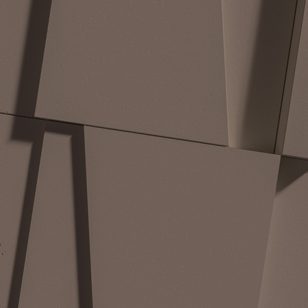 Płyta betonowa na ścianę 3D PB10 600x600x40, czekoladowy CL02, beton architektoniczny