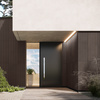 Płyta betonowa na ścianę 3D PB61 1350x500x37, czekoladowy CL02, beton architektoniczny