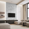 Płyta betonowa na ścianę 3D PB18 1200x600x38, jasnoszary S50, beton architektoniczny