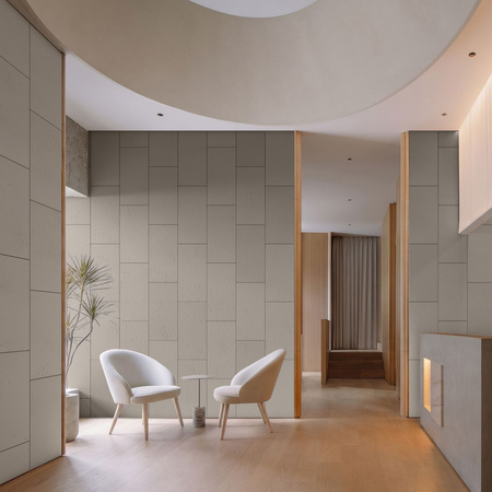 Płyta betonowa na ścianę 2D PA01 600x300x10, szarobeżowy CL05, beton architektoniczny