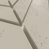 Płyta betonowa na ścianę 3D PB44 1188x600x25, kość słoniowa KS, beton architektoniczny