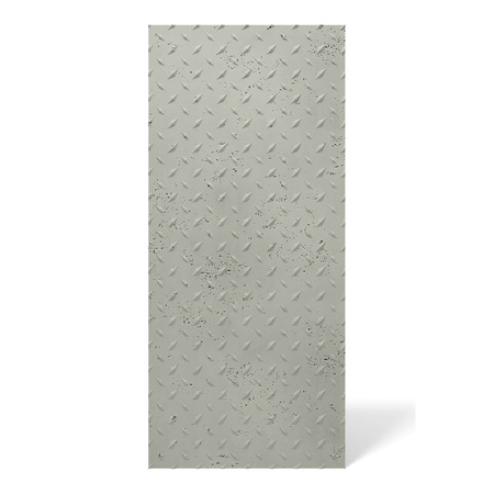 Płyta betonowa na ścianę 3D PB53 1350x600x15, zgaszona zieleń CL09, beton architektoniczny