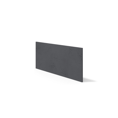 Płyta betonowa na ścianę 2D PA06 1000x500x10, czarny B15, beton architektoniczny