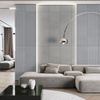 Płyta betonowa na ścianę 3D PB64 1350x480x30, szary S96, beton architektoniczny