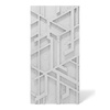 Płyta betonowa na ścianę 3D PB27 1200x600x35, jasnoszary S50, beton architektoniczny