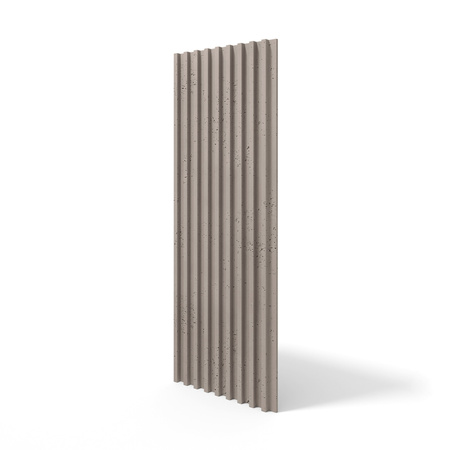 Płyta betonowa na ścianę 3D PB39 1350x490x30, szarobeżowy CL05, beton architektoniczny