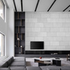 Płyta betonowa na ścianę 2D PA01 600x300x10, jasnoszary S50, beton architektoniczny