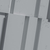 Płyta betonowa na ścianę 3D PB13 1200x600x40, szary S96, beton architektoniczny