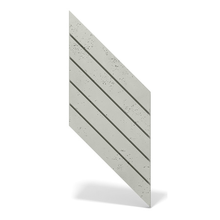 Płyta betonowa na ścianę 3D PB43 1210x500x25, pistacjowy CL08, beton architektoniczny