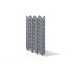 Płyta betonowa na ścianę 3D PB49 935x600x25, antracytowy B08, beton architektoniczny