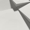Płyta betonowa na ścianę 3D PB15 600x600x40, zgaszona biel B0, beton architektoniczny