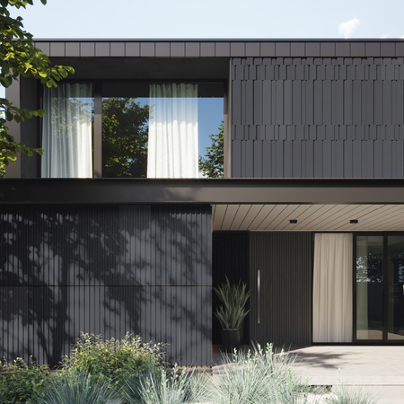 Płyta betonowa na ścianę 3D PB13 1200x600x40, czarny B15, beton architektoniczny
