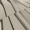 Płyta betonowa na ścianę 3D PB03 1000x500x32, kość słoniowa KS, beton architektoniczny