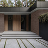 Płyta betonowa na ścianę 3D PB69 5x22,6x2, czekoladowy CL02, beton architektoniczny