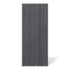 Płyta betonowa na ścianę 3D PB58 1350x560x34, czarny B15, beton architektoniczny
