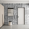 Płyta betonowa na ścianę 3D PB26A 600x600x45, jasnoszary S50, wzór A, beton architektoniczny