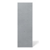 Płyta betonowa na ścianę 3D PB57 1350x460x30, szary S96, beton architektoniczny