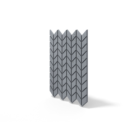 Płyta betonowa na ścianę 3D PB48 935x600x25, antracytowy B08, beton architektoniczny