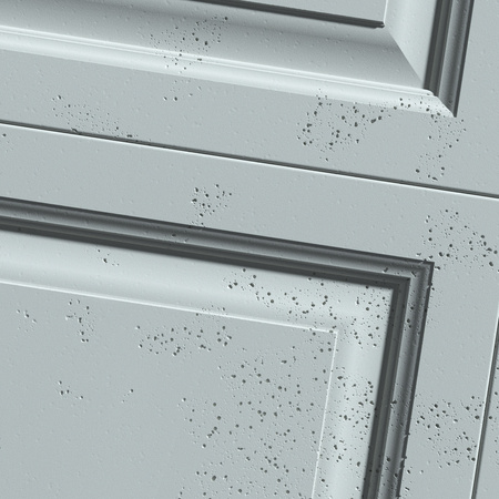 Płyta betonowa na ścianę 3D PB33A 1200x600x30, jasny błękit CL06; wzór A, beton architektoniczny