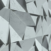 Płyta betonowa na ścianę 3D PB06 600x600x42, jasny błękit CL06, beton architektoniczny