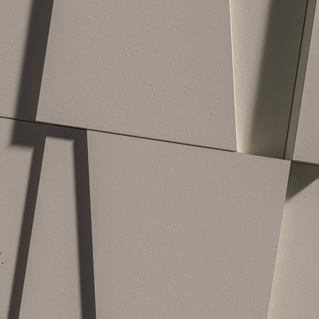 Płyta betonowa na ścianę 3D PB10B 600x600x40, kaszmirowy CL04; wzór B, beton architektoniczny
