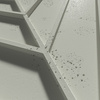Płyta betonowa na ścianę 3D PB45 1188x600x25, pistacjowy CL08, beton architektoniczny