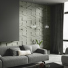 Płyta betonowa na ścianę 3D PB09 1200x600x45, pistacjowy CL08, beton architektoniczny