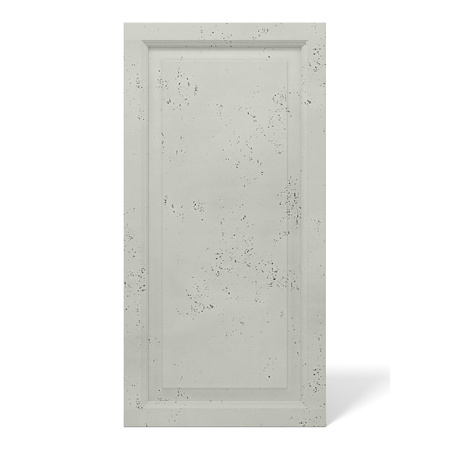 Płyta betonowa na ścianę 3D PB33A 1200x600x30, pistacjowy CL08; wzór A, beton architektoniczny