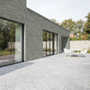 Płyta betonowa na ścianę 3D PB69 5x22,6x2, zgaszona zieleń CL09, beton architektoniczny