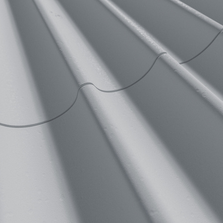 Płyta betonowa na ścianę 3D PB60 1350x520x35, szary S96, beton architektoniczny