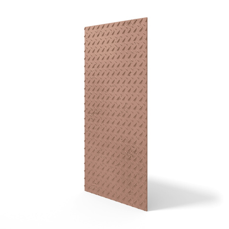 Płyta betonowa na ścianę 3D PB54 1350x600x15, brudny róż CL07, beton architektoniczny