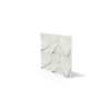 Płyta betonowa na ścianę 3D PB06 60x60x4,2, zgaszona biel B0 , wzór: B, beton architektoniczny