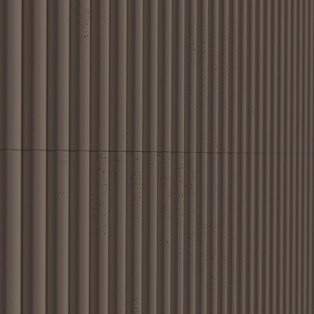 Płyta betonowa na ścianę 3D PB57 1350x460x30, czekoladowy CL02, beton architektoniczny