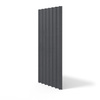 Płyta betonowa na ścianę 3D PB60 1350x520x35, czarny B15, beton architektoniczny