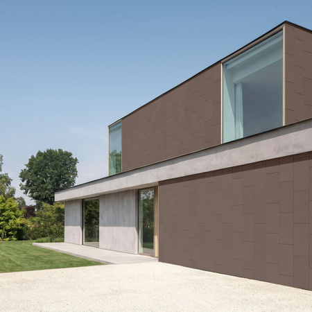 Płyta betonowa na ścianę 2D PA01 600x300x10, czekoladowy CL02, beton architektoniczny