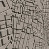 Płyta betonowa na ścianę 3D PB71D 600x600x22, kaszmirowy CL04, wzór D, beton architektoniczny